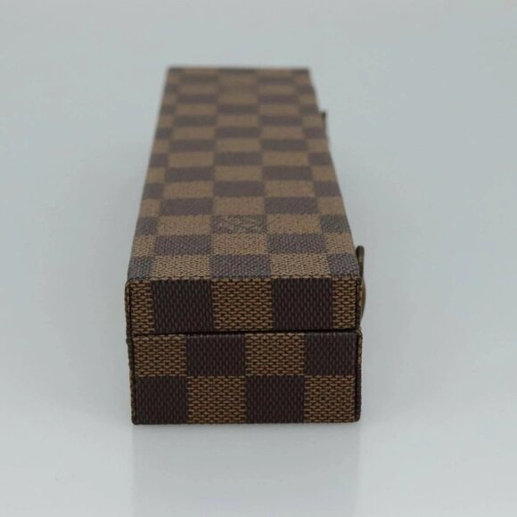 LOUIS VUITTON Damier Ebene Watch case Accessory Case LV - Picture 3 of 15